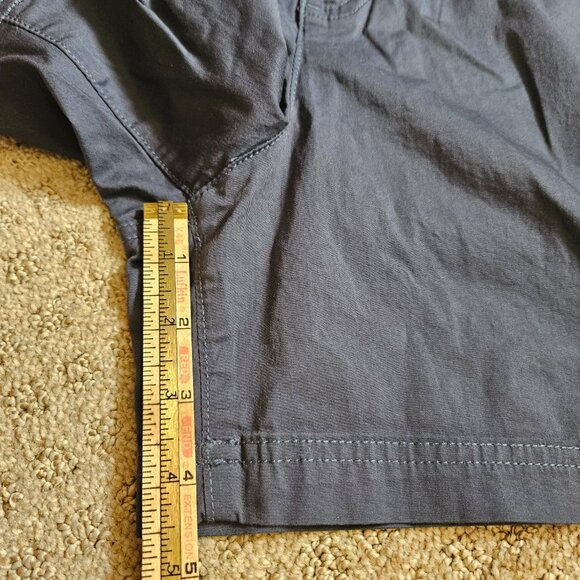 NWT Eddie Bauer Aspire Chino Womens Shorts SZ 10 Blue Slightly Curvy Hike Travel - Picture 10 of 10